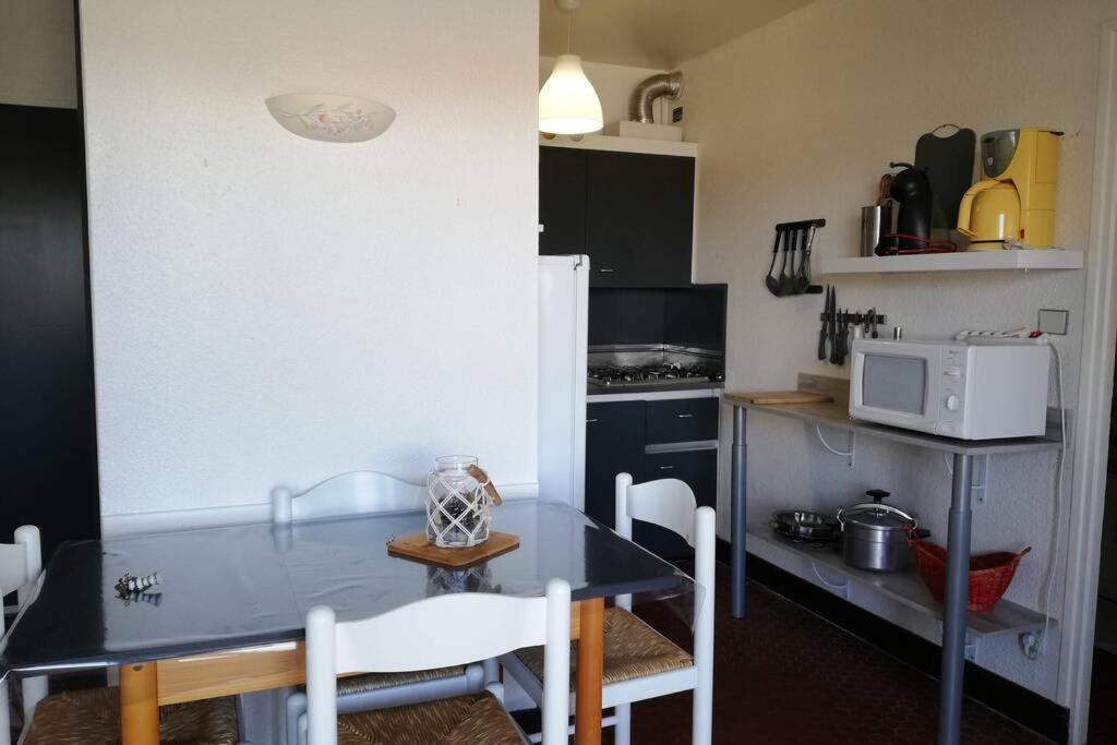 Appartement Soleil Levant - Acces Direct Plage - Terrasse - Une Chambre - Proche Commerces Le Barcarès Exteriér fotografie